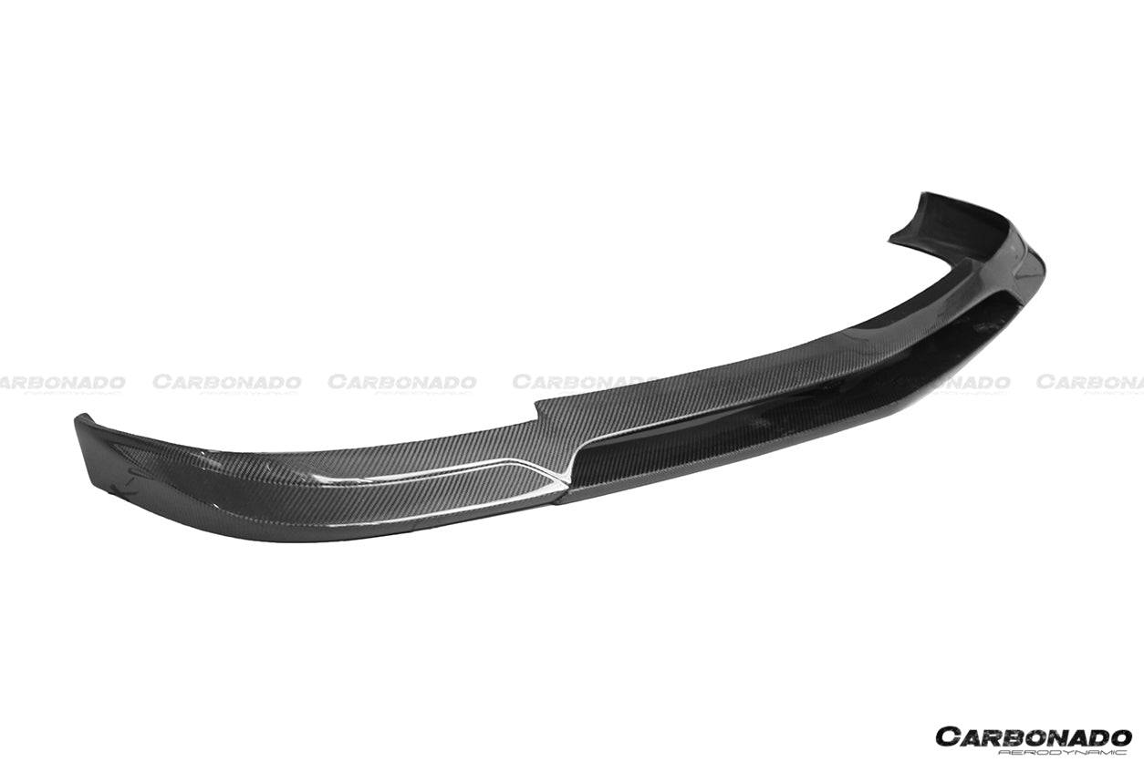 Carbonado 2012-2014 Mercedes Benz W204 C63 AMG RZ Style Carbon Fiber Front Lip