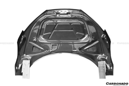 Capó de fibra de carbono estilo OEM Audi R8 Coupe Spyder Carbonado 2006-2015