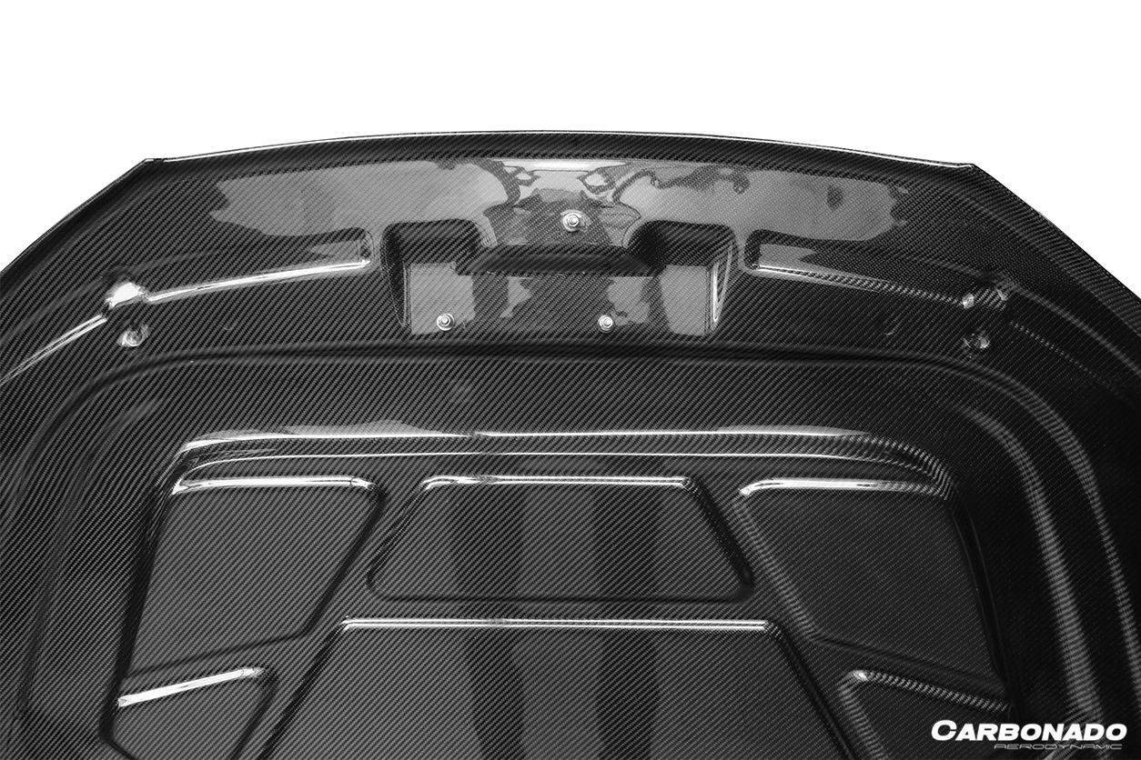 Capó de fibra de carbono estilo OEM Audi R8 Coupe Spyder Carbonado 2006-2015