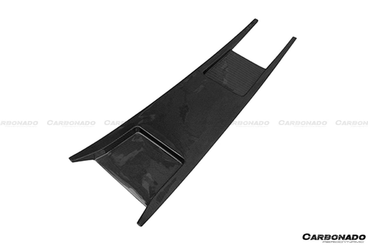Carbonado 2010-2015 Mercedes Benz W197 SLS AMG BKSS Style Carbon Fiber Roof Scoop