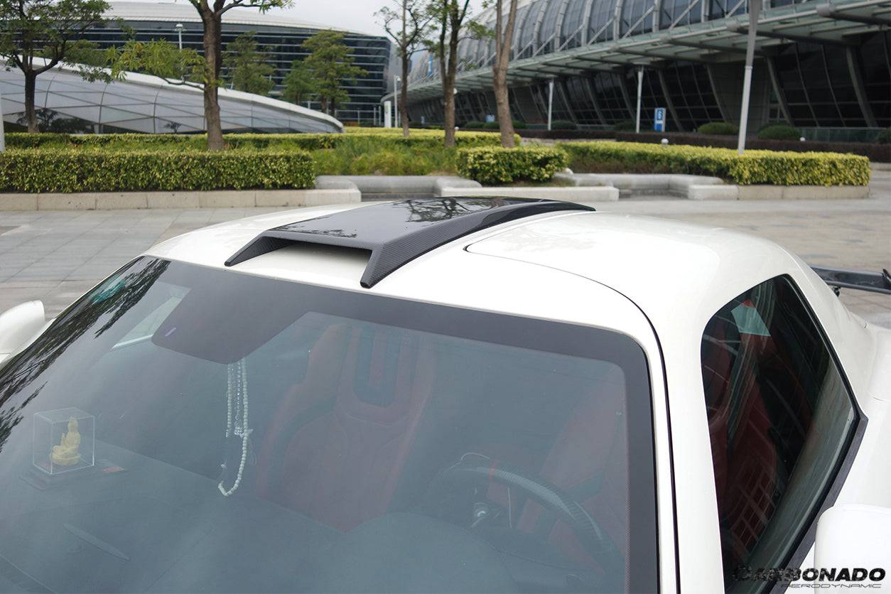 Carbonado 2010-2015 Mercedes Benz W197 SLS AMG BKSS Style Carbon Fiber Roof Scoop