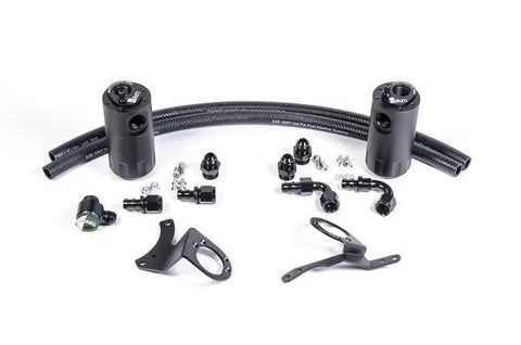 Radium Dual Oil Catch Can Kit (15+ Ford Mustang GT)