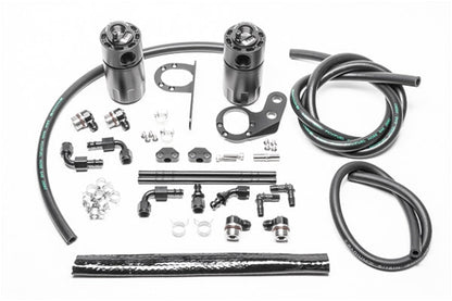 Radium Fluid Lock Dual Catch Can Kit (17+ Honda Civic Type - R) - Radium Engineering