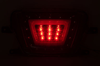 OLM V2 F1 Style Multifunction 4th Brake Light (Smoke Lens, Black Base, Red Bar) - 2020+ Supra