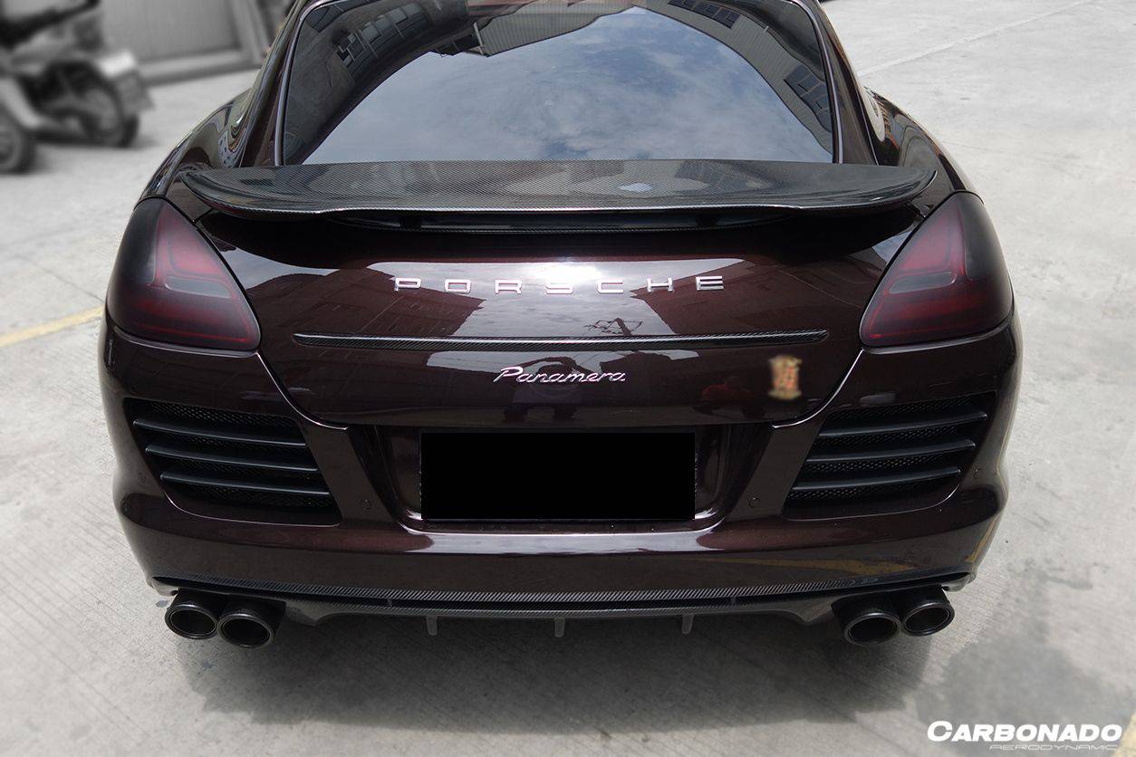 Parachoques trasero estilo ARN para Porsche Panamera 970.2 Carbonado 2014-2016