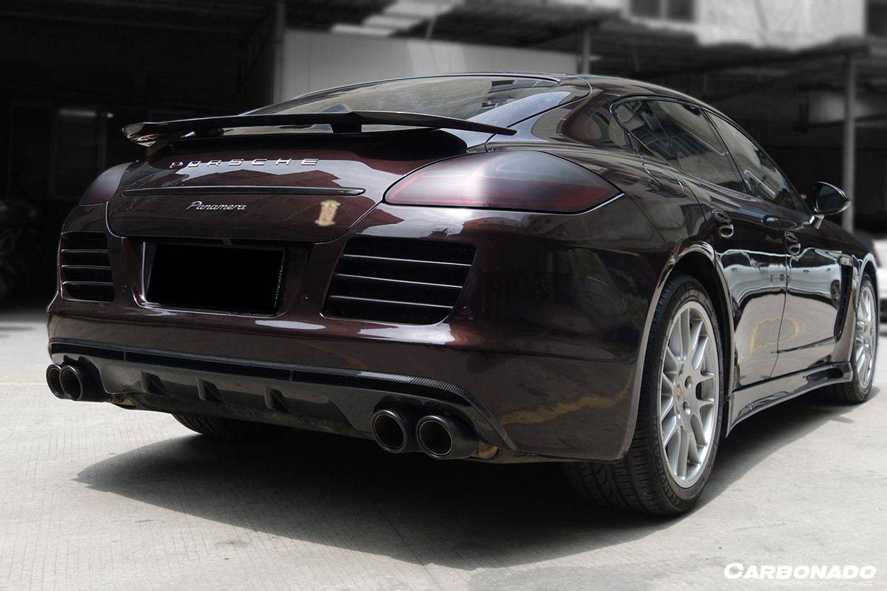 Parachoques trasero estilo ARN para Porsche Panamera 970.2 Carbonado 2014-2016