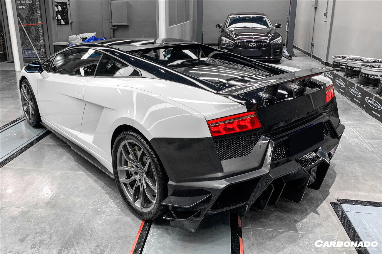 Carbonado 2009-2014 Lamborghini Gallardo BKSS Style Rear Bumper