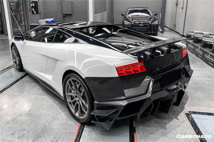 Carbonado 2009-2014 Lamborghini Gallardo BKSS Style Rear Bumper