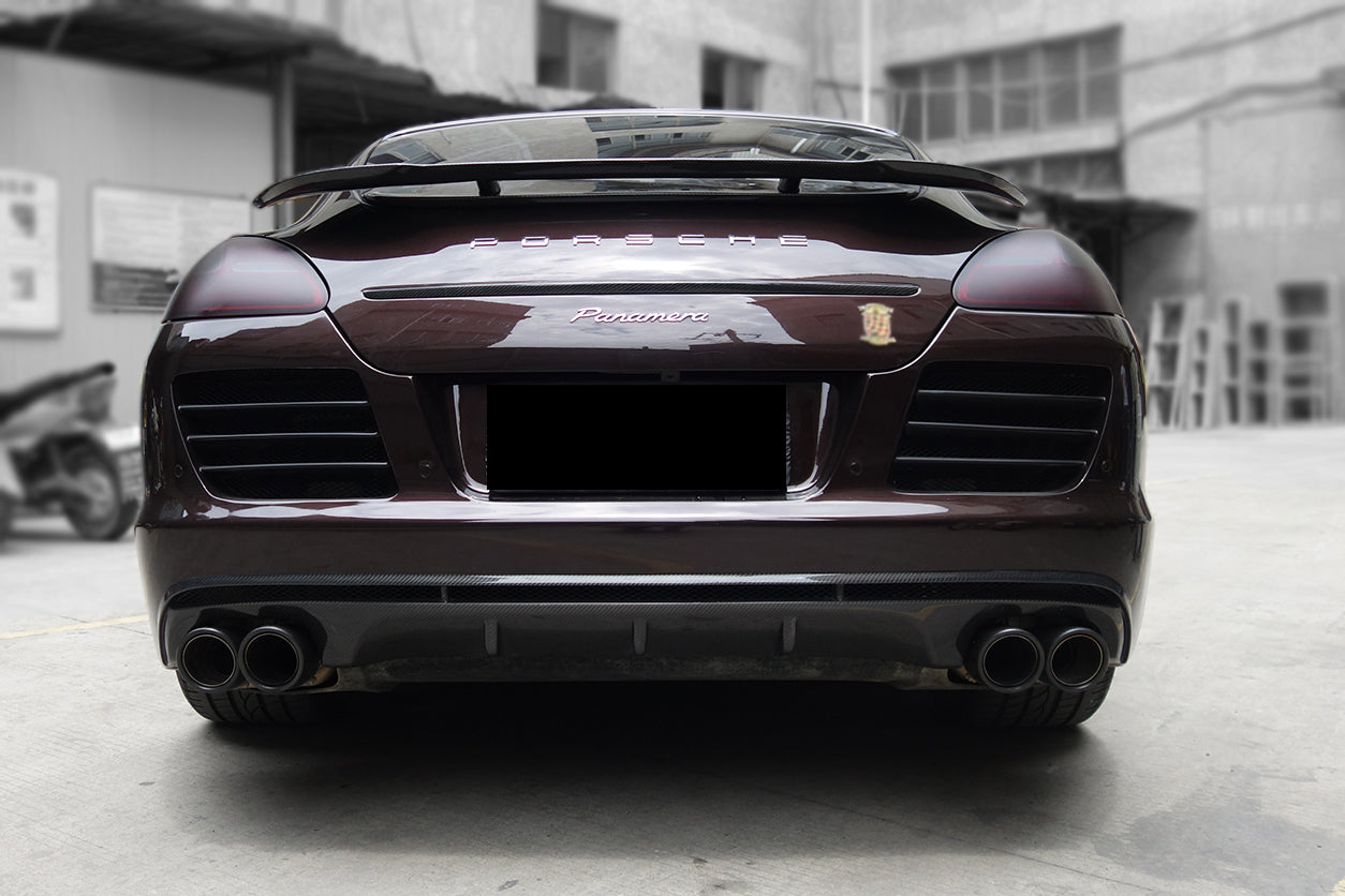 Parachoques trasero estilo ARN para Porsche Panamera 970.2 Carbonado 2014-2016