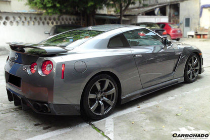 Carbonado BSE Style Carbon Fiber Rear Lip | 2008-2011 Nissan GTR R35