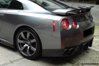 Carbonado BSE Style Carbon Fiber Rear Lip | 2008-2011 Nissan GTR R35