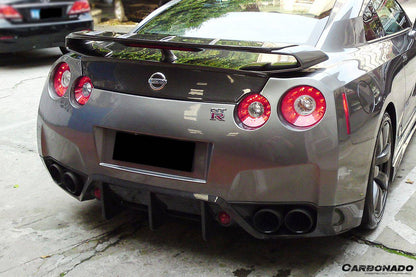 Carbonado BSE Style Carbon Fiber Rear Lip | 2008-2011 Nissan GTR R35