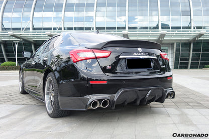 Carbonado 2014-2017 Maserati Ghibli EPC Style Rear Lip