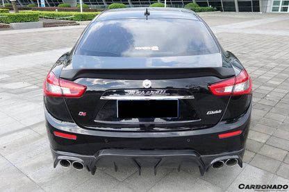 Carbonado 2014-2017 Maserati Ghibli EPC Style Trunk Spoiler