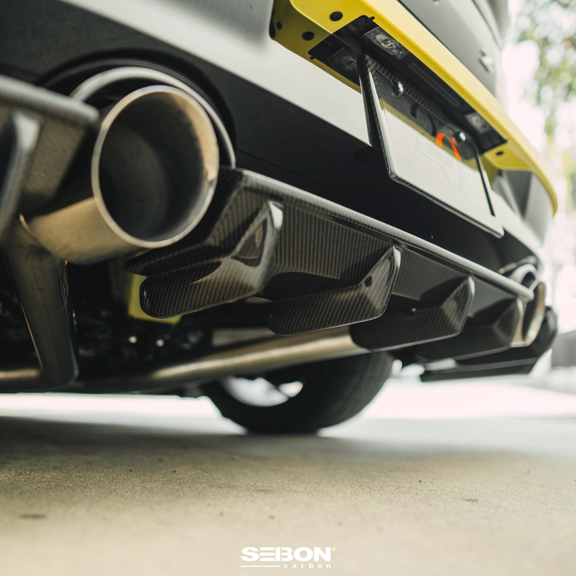 Seibon MB-Style Carbon Fiber Rear Diffuser (2023+ Nissan Z)