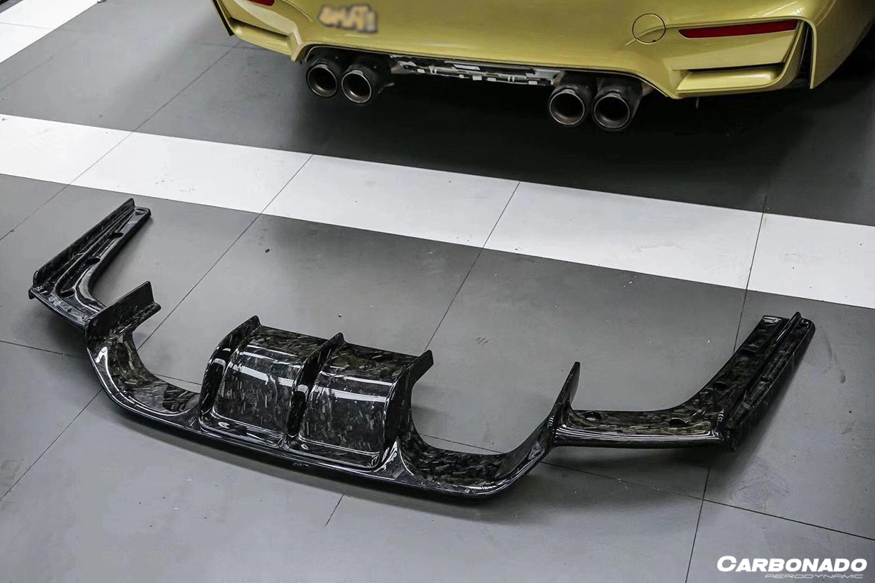 Carbonado VRS Style Carbon Fiber Rear Diffuser | 2014-2020 BMW M3/M4