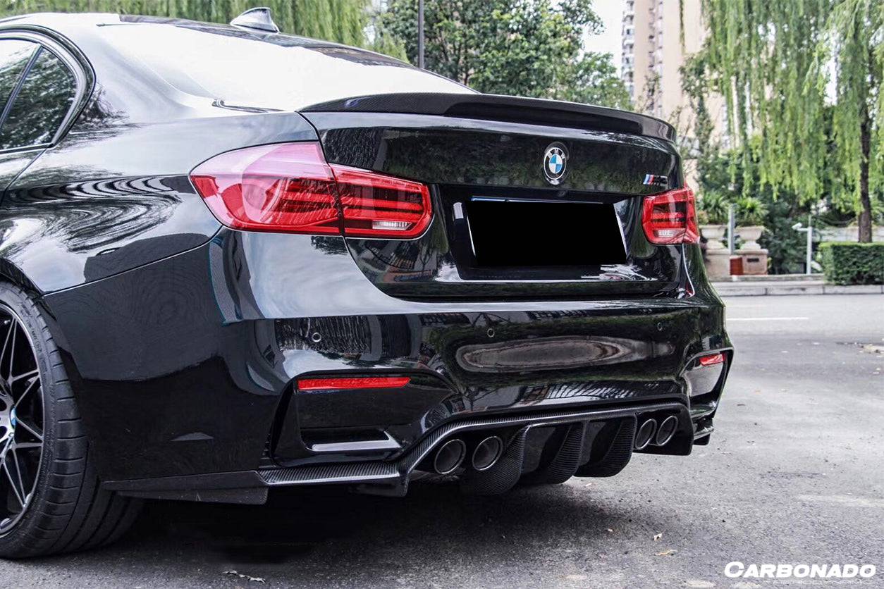 Carbonado VRS Style Carbon Fiber Rear Diffuser | 2014-2020 BMW M3/M4