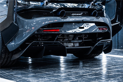 DarwinPRO 2017-2023 McLaren 720s BKSS Style Carbon Fiber Rear Diffuser