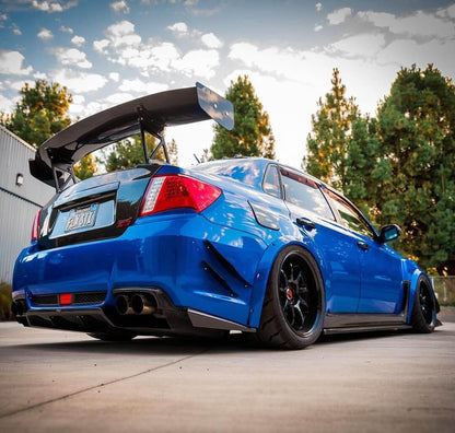 Aeroflow Dynamics Rear Bumper Canards V1 (2011-2014 WRX/STI Sedan Only)