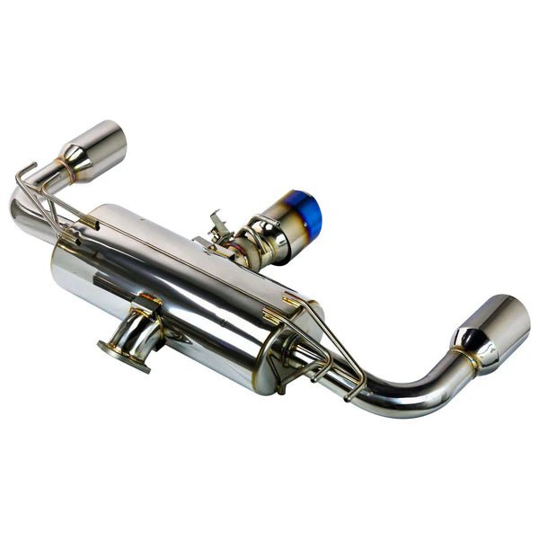 Remark Elite Spec Cat - Back Exhaust w/ Outer Polished &amp; Center Burned TI Tips (2023+ Toyota GR Corolla) - Remark