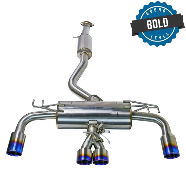 REMARK Elite Spec Quad Tip Full Titanium Cat Back Exhaust (2023+ Toyota GR Corolla) - Remark