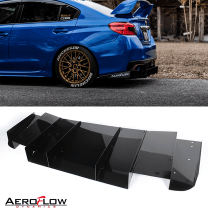 Aeroflow Dynamics Rear Diffuser V2 (2015-2021 Subaru WRX/STI) - 22