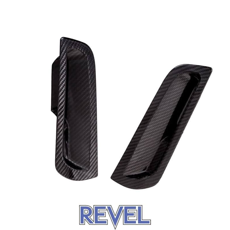 Revel GT Dry Carbon Front Bumper Duct Covers - 2 Pieces (2023 Toyota GR Corolla) - Revel