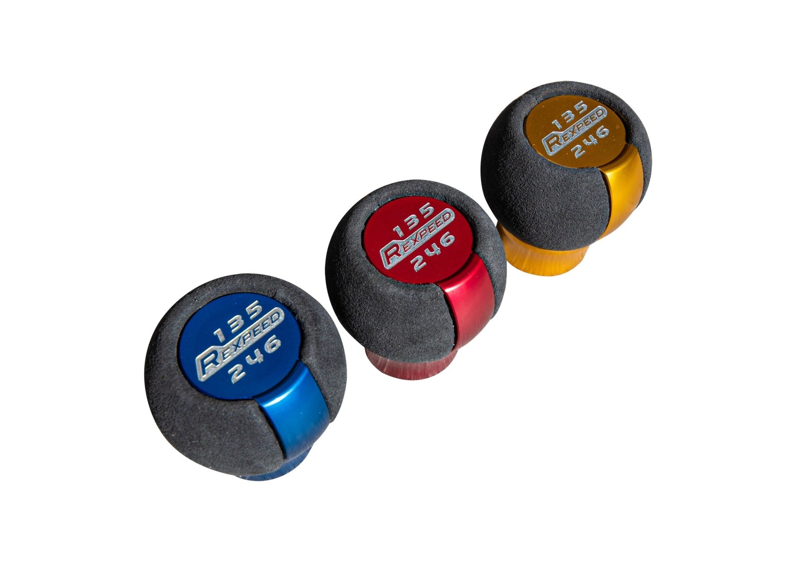 Rexpeed Black Leather/Suede Aluminum Shift Knob (22+ GR86/BRZ) - Rexpeed