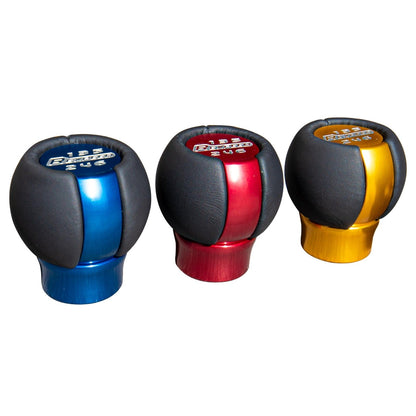 Rexpeed Black Leather/Suede Aluminum Shift Knob (22+ GR86/BRZ) - Rexpeed