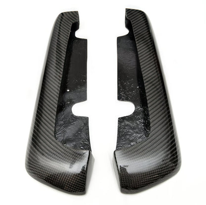 Rexpeed C - Style Carbon Rear Bumper Extensions (15 - 20 WRX/STI) - Rexpeed