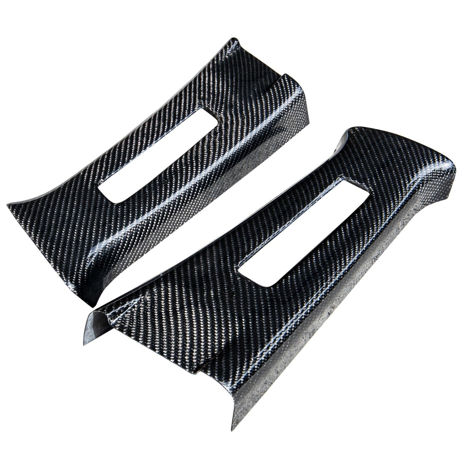 Rexpeed Carbon Fiber B Pillar Covers (15 - 20 WRX/STI) - Rexpeed