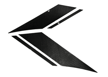 Rexpeed Carbon Fiber C - Pillar Decal (MK5 Supra) - Rexpeed