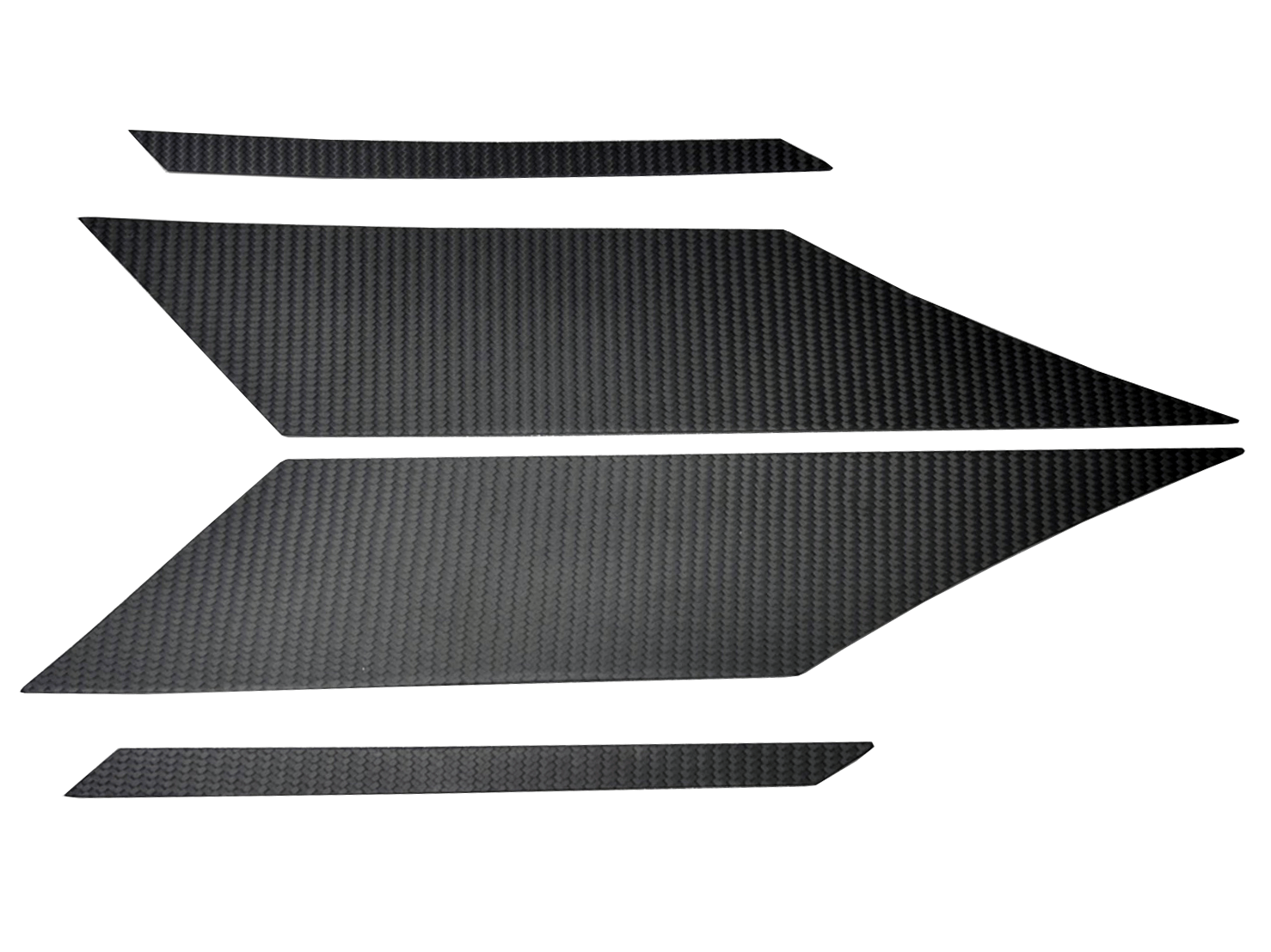 Rexpeed Carbon Fiber C - Pillar Decal (MK5 Supra) - Rexpeed