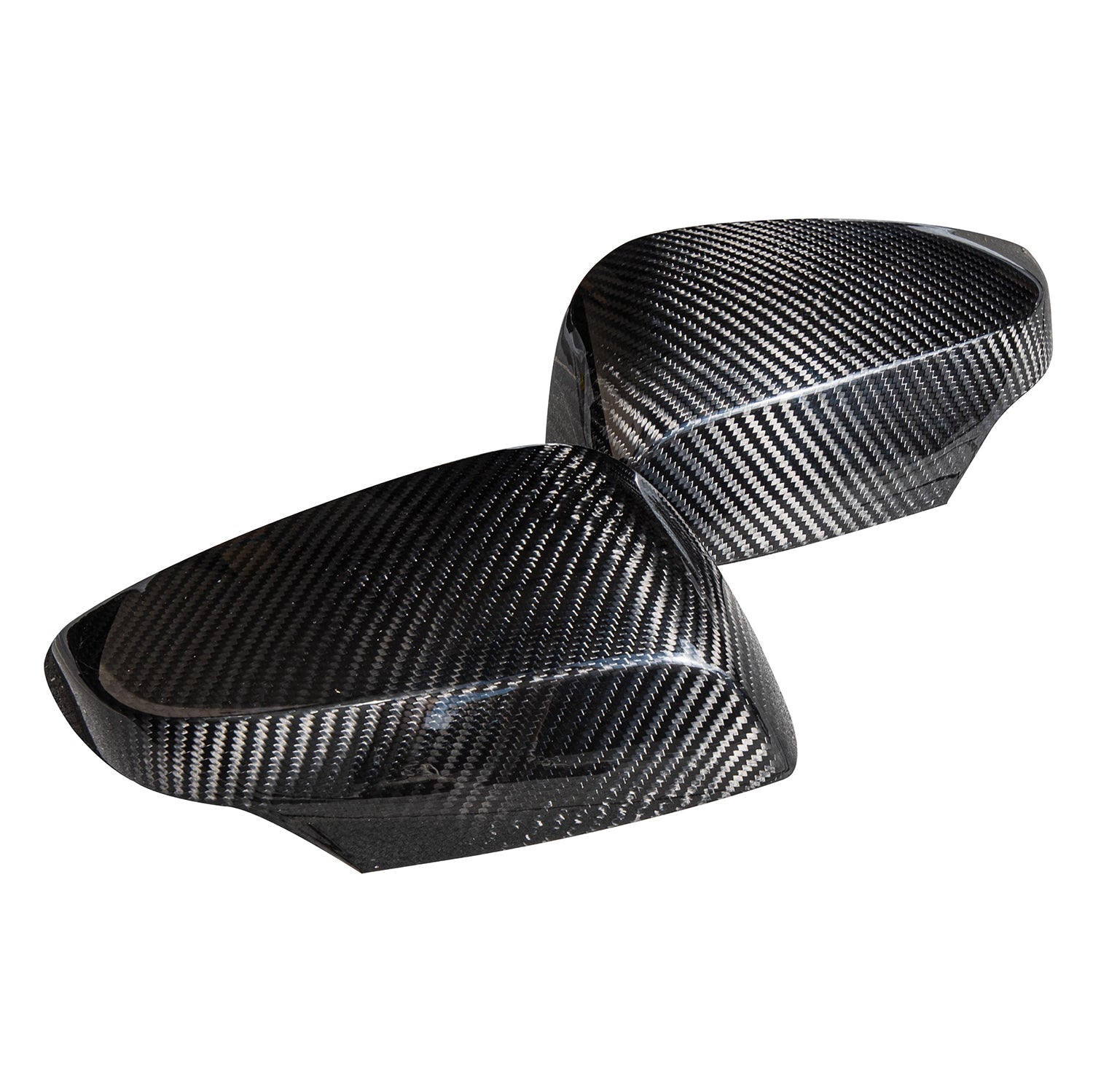 Rexpeed Carbon Fiber Mirror Covers Full Replacements (15 - 20 WRX/STI) - Rexpeed