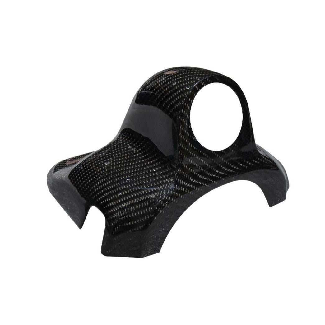 Rexpeed Carbon Fiber Steering Wheel Single and Dual Gauge Pod (Evo 7/8/9) - Rexpeed