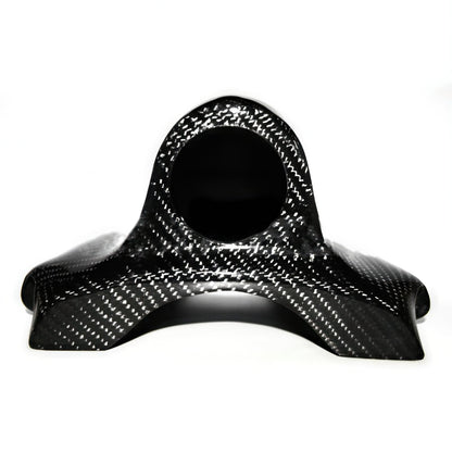 Rexpeed Carbon Fiber Steering Wheel Single/Dual Gauge Pod (Evo X) - Rexpeed