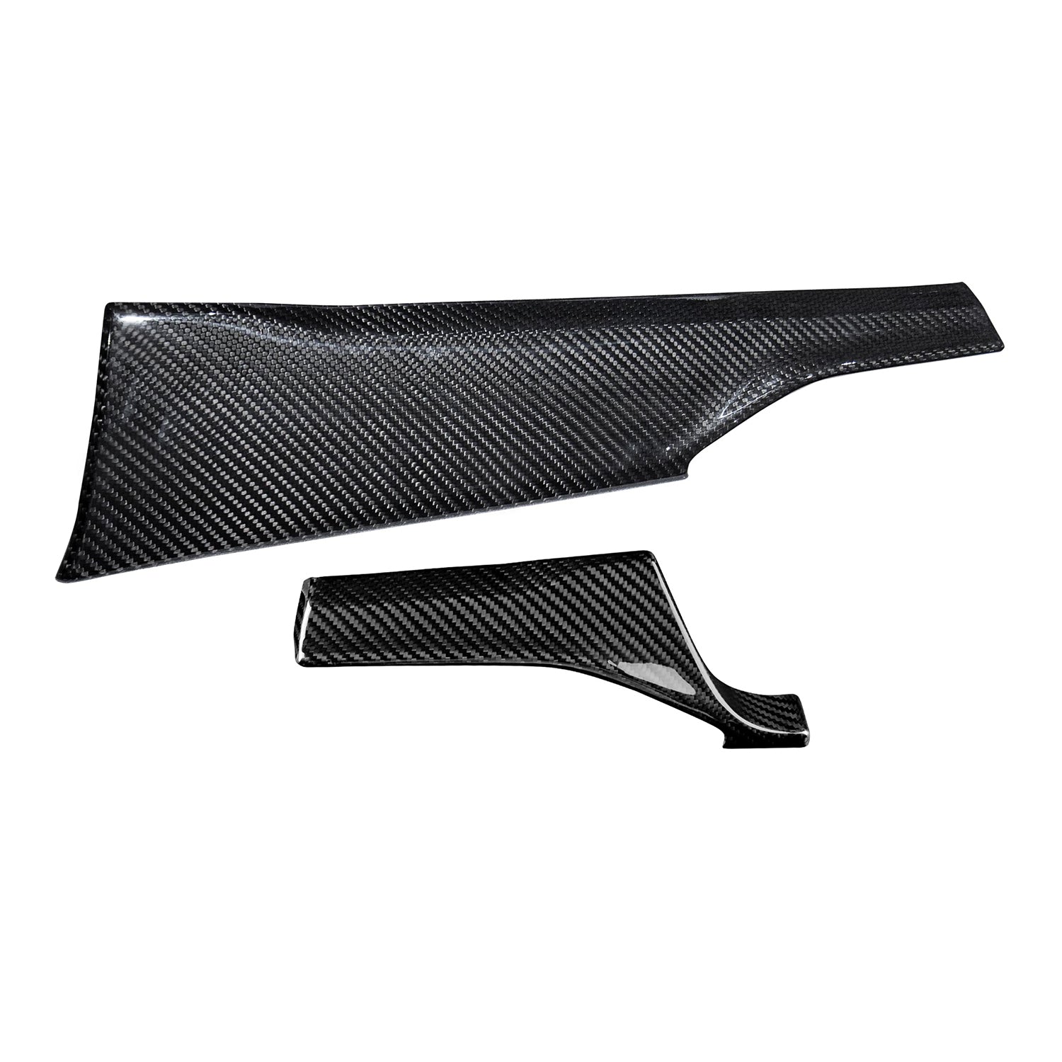 Rexpeed Dry Carbon Dash Covers - LHD (2022+ WRX) - Rexpeed