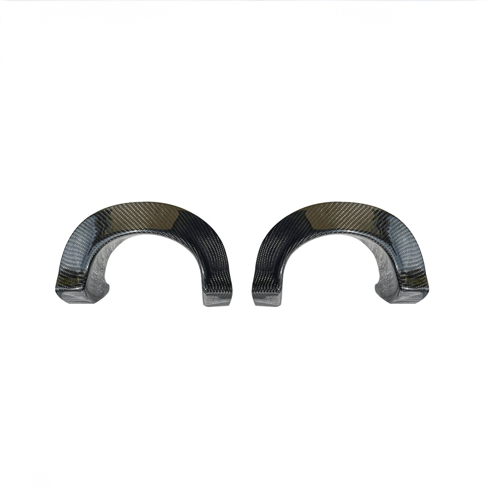 Rexpeed Dry Carbon Exhaust Shield Covers (22+ GR86/BRZ) - Rexpeed