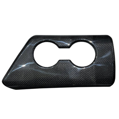 Rexpeed Dry Carbon Fiber Armrest/Cup Holder (MK5 Supra) - Rexpeed