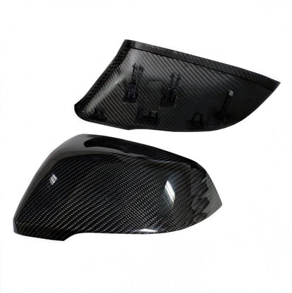 Rexpeed Dry Carbon Fiber Mirror Cap Full Replacements (MK5 Supra) - Rexpeed