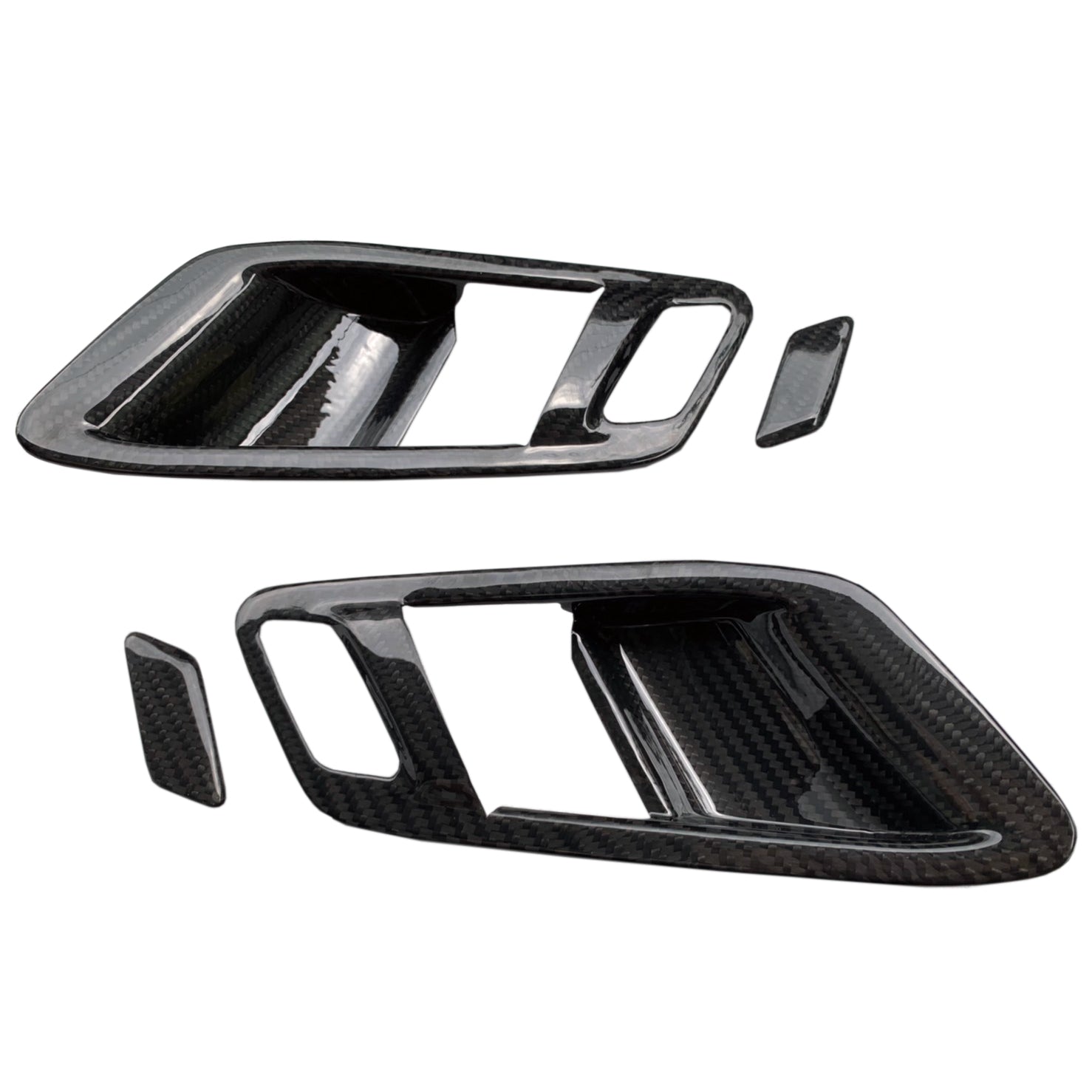 Rexpeed Dry Carbon Inner Door Handle Cover (MK5 Supra) - Rexpeed