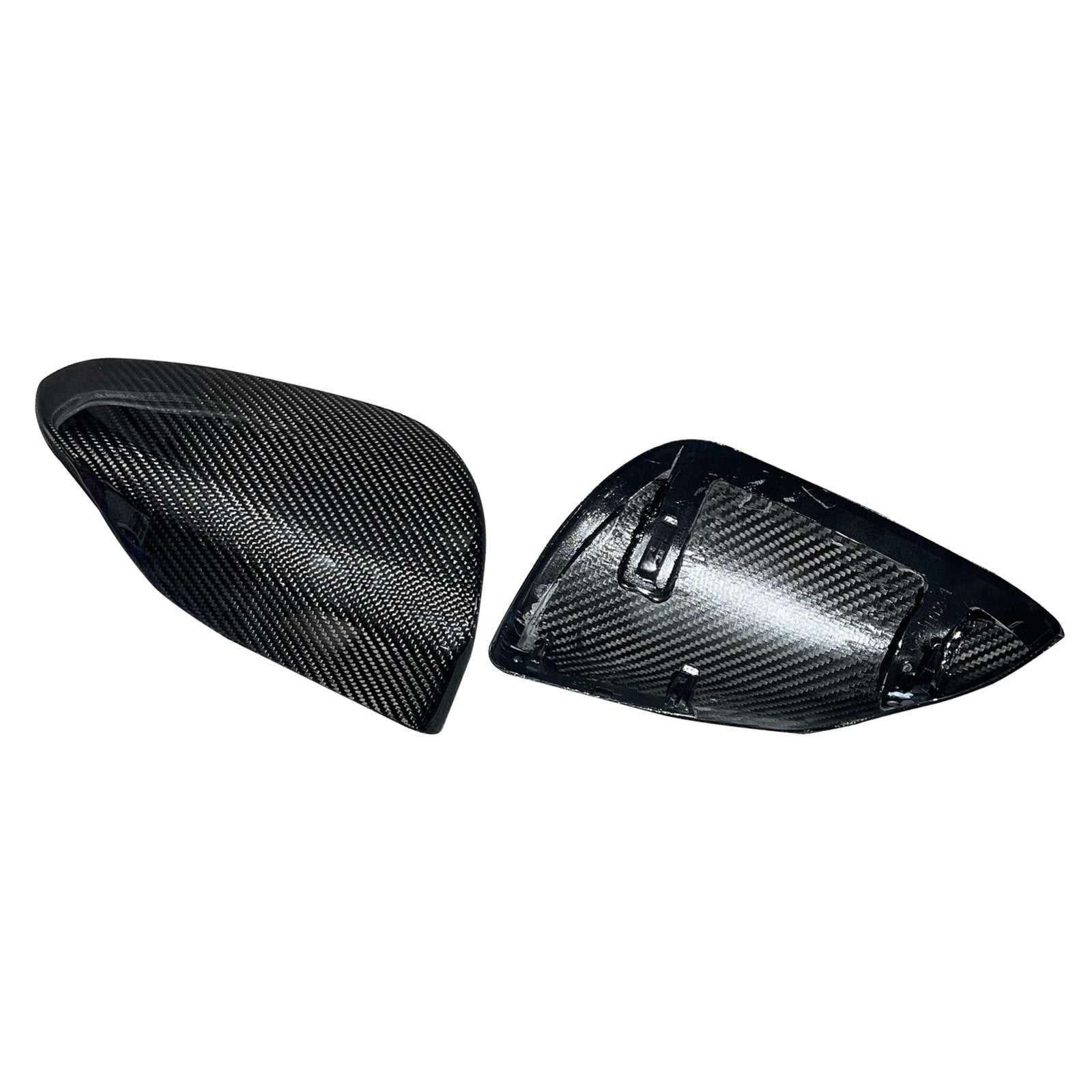 Rexpeed Dry Carbon Mirror Cover Full Replacements (2022+ WRX) - Rexpeed