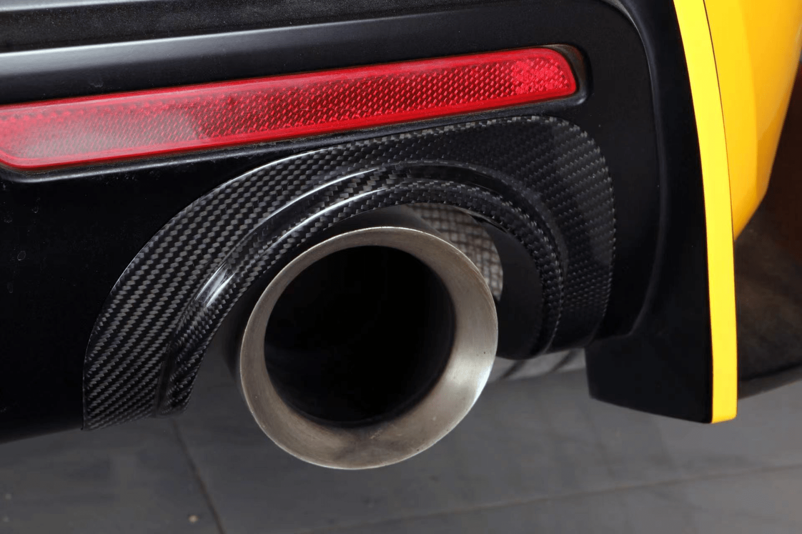 Rexpeed Dry Carbon Rear Bumper Exhaust Shield (MK5 Supra) - Rexpeed