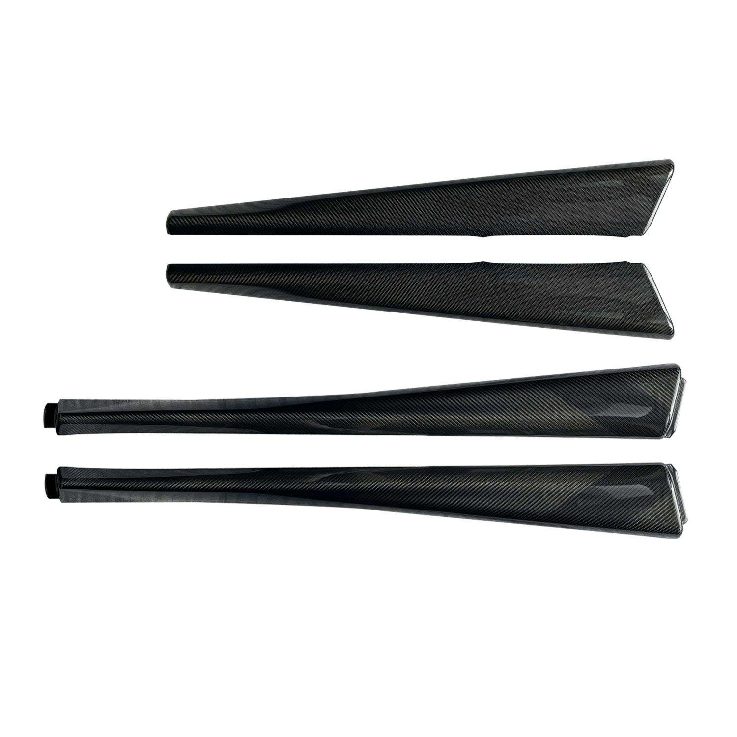 Rexpeed Dry Carbon Rear & Front Inner Door Trim Cover (2022+ WRX S4 VB) - Rexpeed