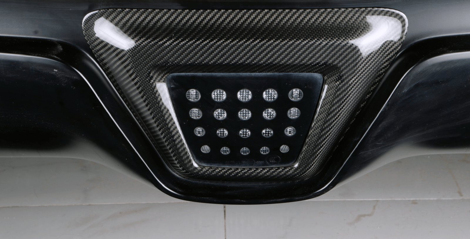 Rexpeed Dry Carbon Reverse Light Outlet Cover (MK5 Supra) - Rexpeed