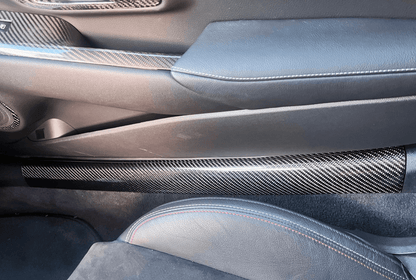 Rexpeed Dry Carbon Scuff Plate Cover (MK5 Supra) - Rexpeed