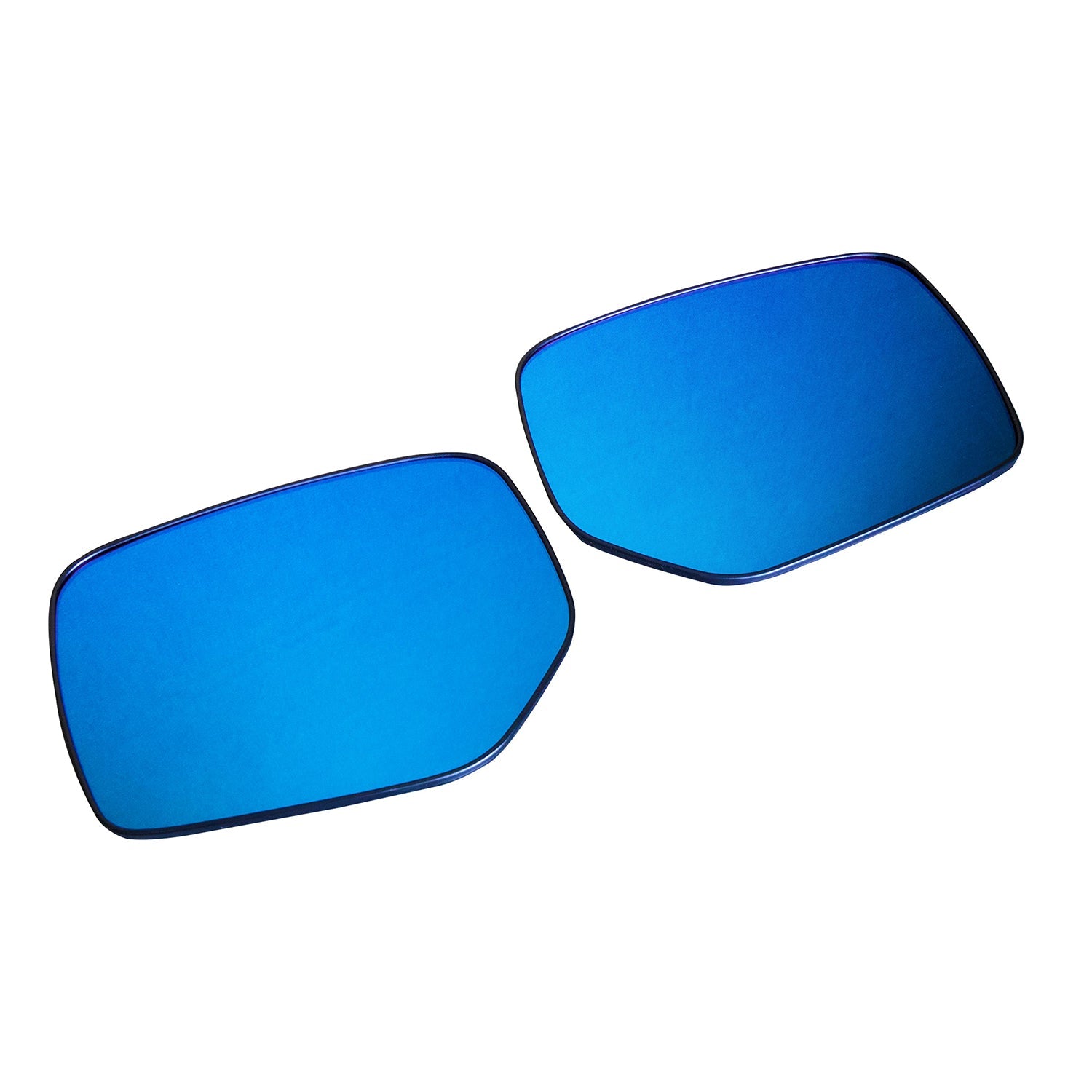 Rexpeed Polarized Blue Mirrors w/ Heated Anti Fog & Blind Spot & LED Direction Indicator (15 - 20 WRX/STI) - Rexpeed