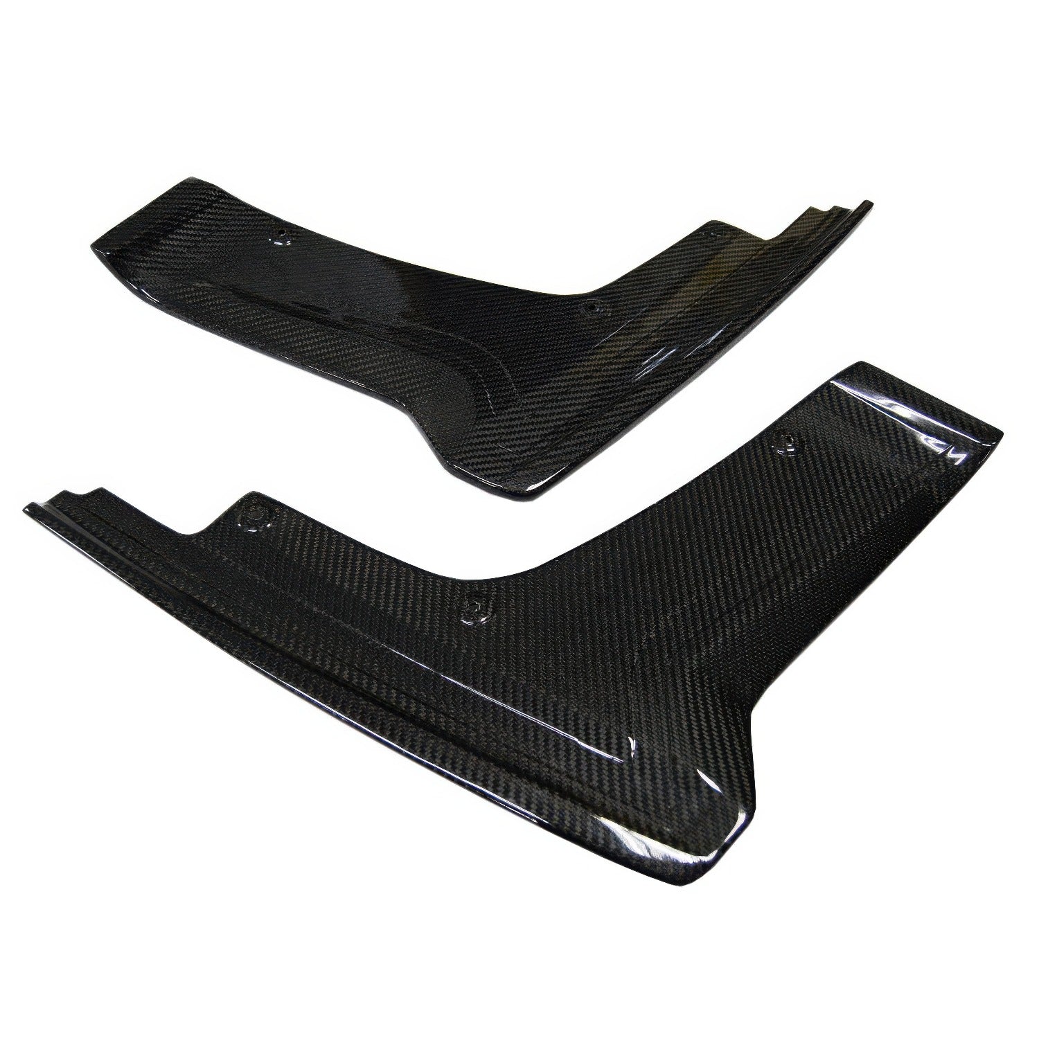 Rexpeed V - Style Carbon Fiber Rear Under Shroud Set (Nissan 17+ R35 GT - R) - Rexpeed