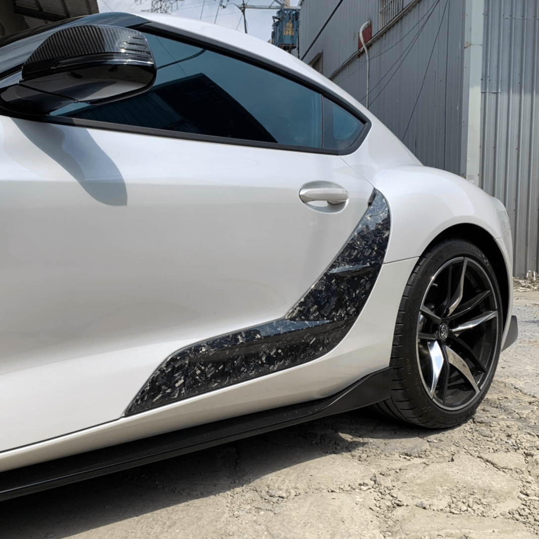 Rexpeed V1 Carbon Fiber Side Door Garnish (MK5 Supra) - Rexpeed