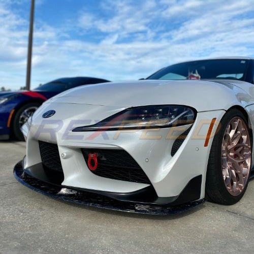 Rexpeed V2 Forged Carbon Front Splitter (MK5 Supra) - Rexpeed